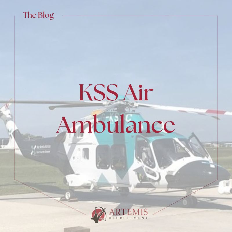 KSS Air Ambulance news item at Artemis Recruitment Consultants